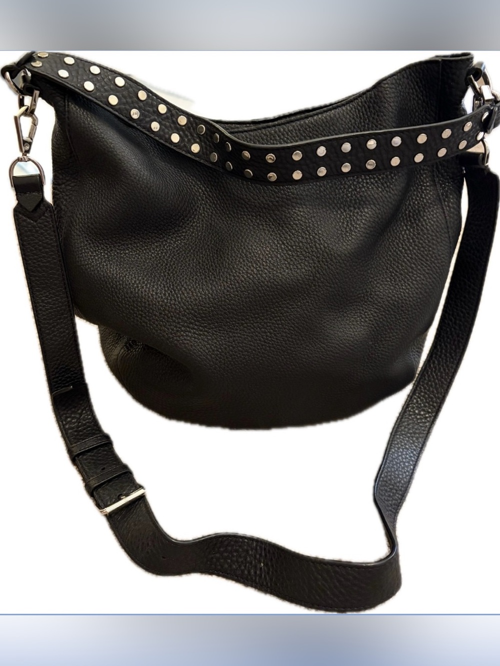 black Rebecca Minkoff hobo bag